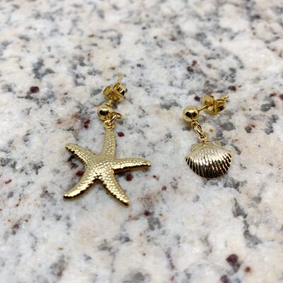 Boucles d'oreilles STARFISH