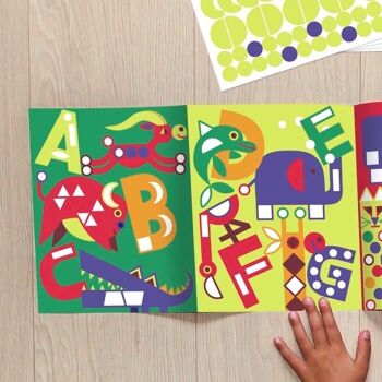 Panorama abc letters inspiré Montessori 2
