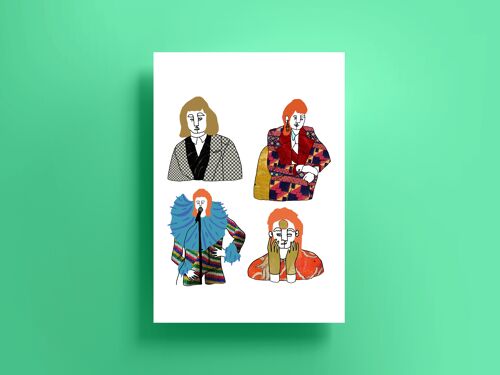 David Bowie Print (A3)
