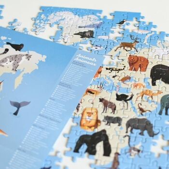 Puzzle500 animals 4