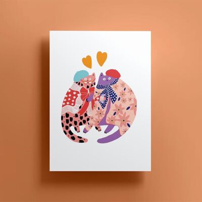 Vivienne's Loved Up Print (A4)