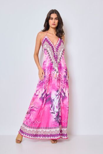 ROBE LONGUE DOS NU - 5391 10