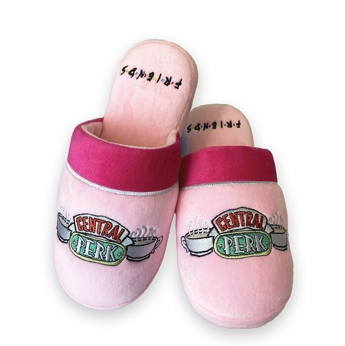 Pantofole Friends Central Perk rosa da donna 5-7