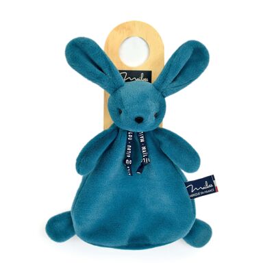 DORLOTIN Rabbit - Comforter - Mineral blue