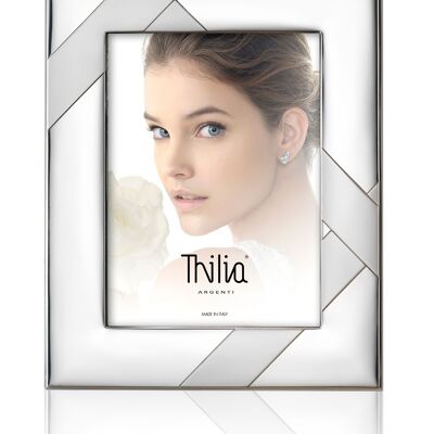 Photo Frame 18x24 cm Silver "Traccia" Line