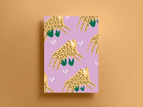 Leopards Print (A3)