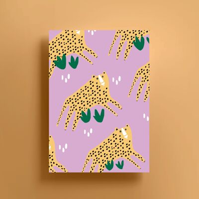 Estampado de leopardos (A3)