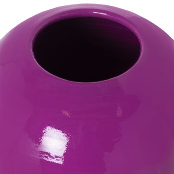 VASE CÉRAMIQUE 60CM VIOLET BRILLANT _°19X60CM, BOUCHE:°8CM ST60892 2