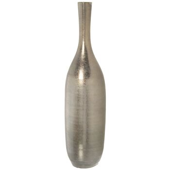 VASE CÉRAMIQUE 80CM ARGENT °20X80CM ST59878 1