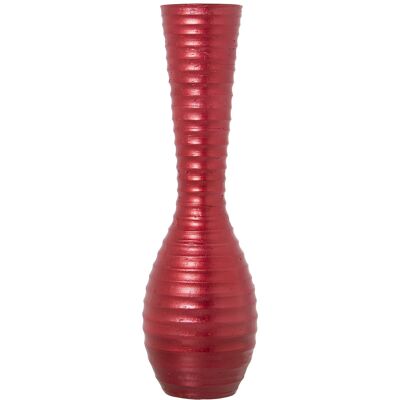 KERAMIKVASE 80CM ROT _°24X80CM ST60952