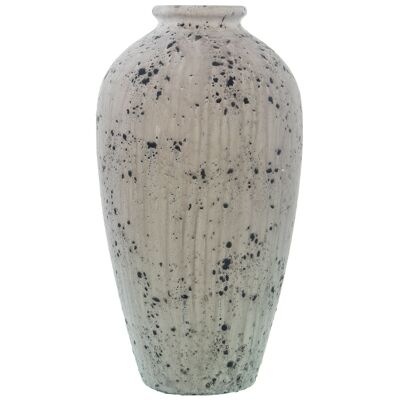 VASO CERAMICA 42CM GRIGIO SCHIENATO _°22,5X42CM ST52497