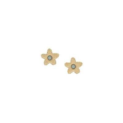 MAKO blue star stud earrings