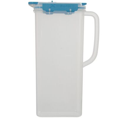 AIRTIGHT JUG 2.3L WITH BLUE SILICONE LID-MATERIAL: EP AND HIP _14X10.5X28.5CM ST82919