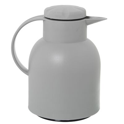 WHITE THERMO JUG POLYPROPYLENE/GLASS 1L BPA FREE _20X15X23CM ST562