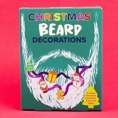 Christmas Beard Decoration