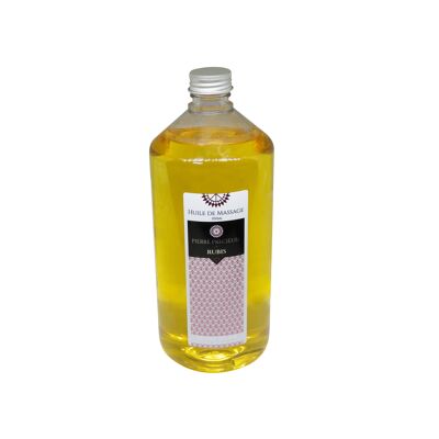 PRECIOUS STONES ORGANIC massage oil 1L RUBIS