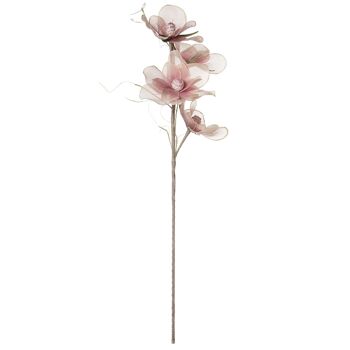 FLEUR ARTIFICIELLE 110 CM ROSE, POLYESTER+EVA+PAPIER _°20X110CM ST27926 2