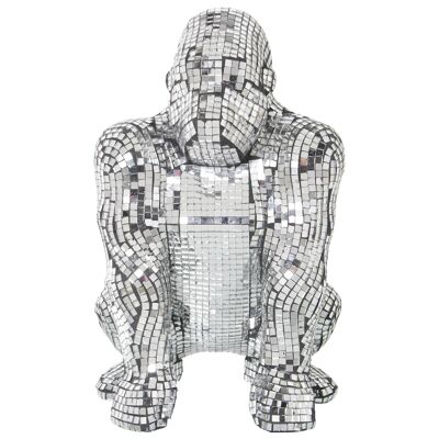 FIGURA IN RESINA GORILLA SPECCHI 21X30X31CM ST50179