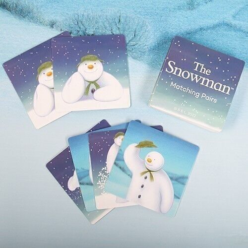 Snowman Matching Pairs Game