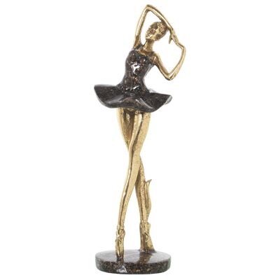 GOLDEN DANCER RESIN FIGURE 14X11X38CM ST50196