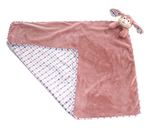 Pink Bunny Blankie - Large