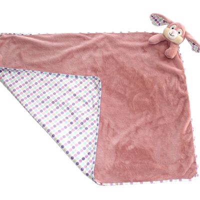 Doudou Lapin Rose - Grand