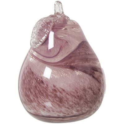 EARTH PINK CRYSTAL PEAR FIGURE °11X17CM ST20149