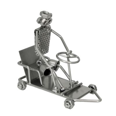 FIGURA METAL CART _22X19X11 CM ST36698