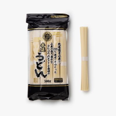 Udon - Nouilles de blé épaisses étirées à la main - 500g