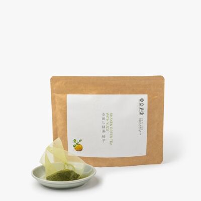 Ryokucha - Thé vert au yuzu - au shaker - 7 Sachets - 35g