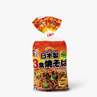 Yakisoba - Nouilles de blé précuites avec sauce (3 portions) - 510g