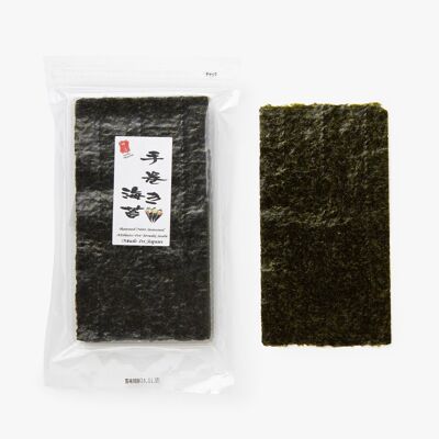 Halbe Blätter gegrillter Nori-Algen – 30 g