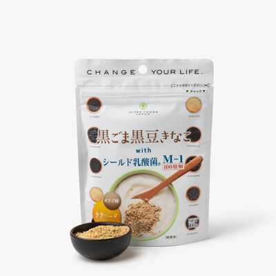 Kinako schwarzes Sojapulver mit schwarzem Sesam – 100 g