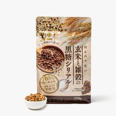 Cereal de azúcar negro moscovado de Okinawa - 250g