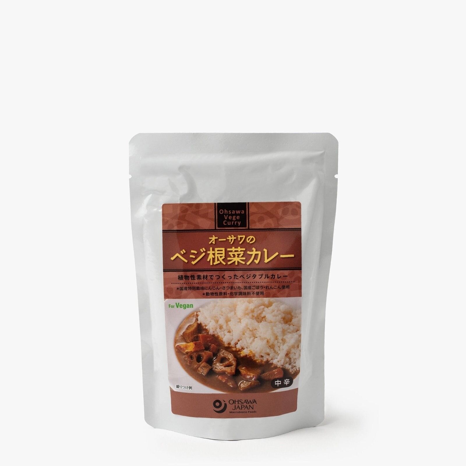 Curry japonais aux légumes racines épicé - 210g