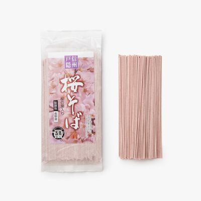 Sakura Soba - Fideos de trigo sarraceno con flores de cerezo - 220g