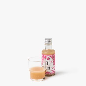 Saké doux à la pêche blanche (sans alcool) - 0° 1