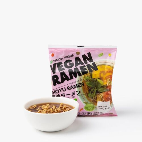 Ramens instantanés à la sauce soja vegan (1 portion) - 118g