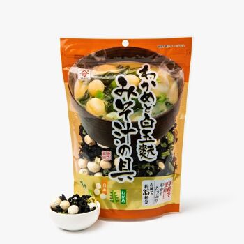 Toppings à l'algue wakamé pour soupe miso - 70g 1