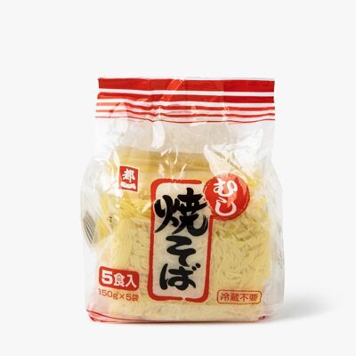 Yakisoba - Precooked wheat noodles without sauce (5 servings) - 750g