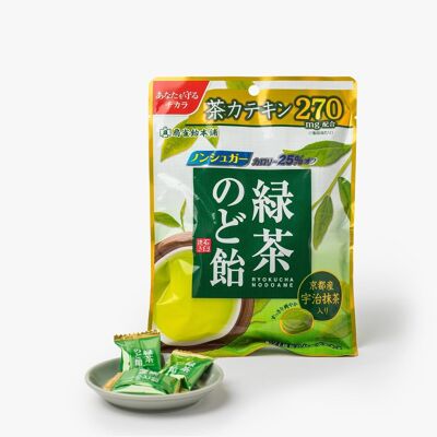 Pastillas para la garganta de té verde - 100g