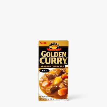 Sauce pour curry piquant en tablette - 92g 1