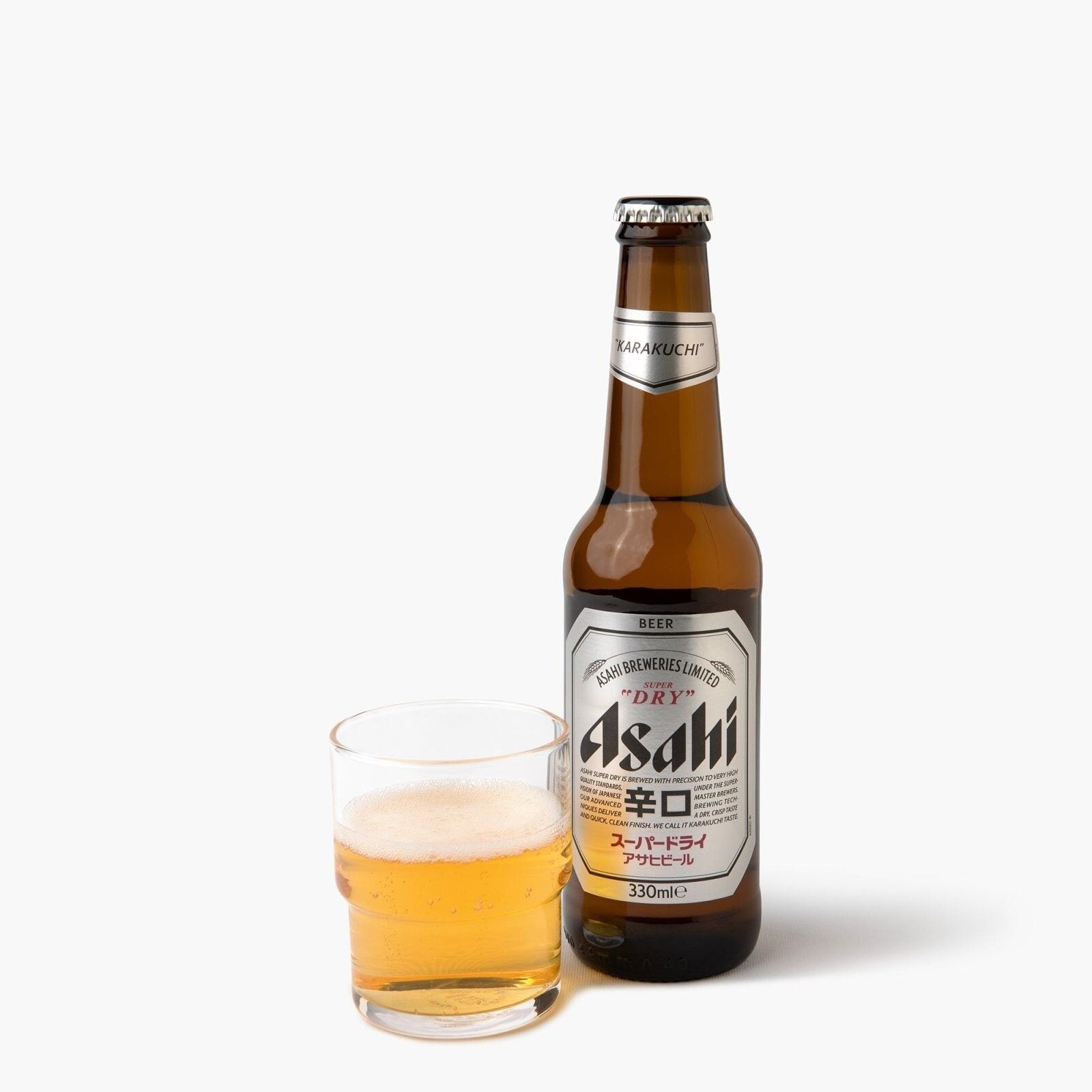 Birra Asahi Super Dry in bottiglia - 330ml - 5°