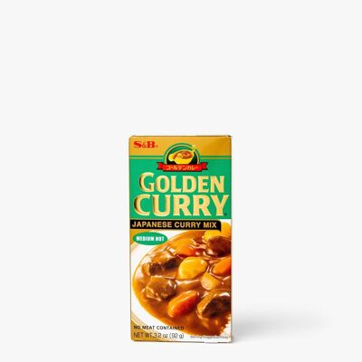 Sauce pour curry relevé en tablette - 92g