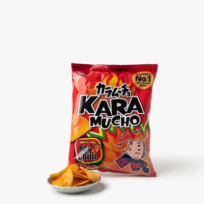 Gewellte, würzige Kartoffelchips – 60 g