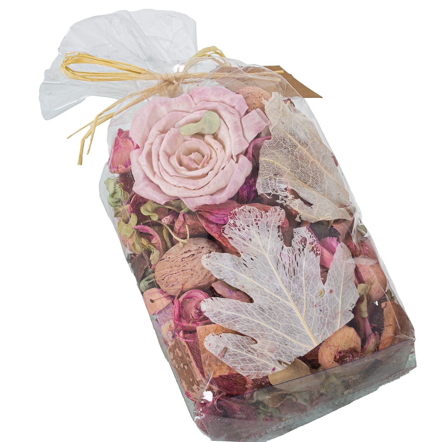 Sacchetto con foglie e fiori essiccati profumati alla violetta, 200 grammi, st26657