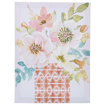 TABLEAU SUR TOILE 30X40CM FLEURS ASSORTIES _30X3X40CM ST69150 6