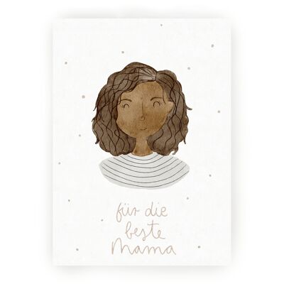 Postkarte beste Mama