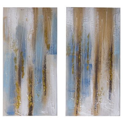 CANVAS PICTURE 50X100CM ABSTRACT 50X3X100CM ST69100