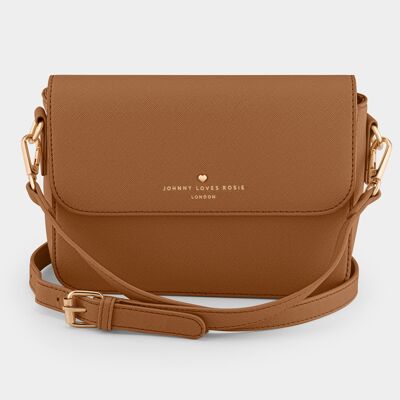 Tan Spencer Crossbody Bag